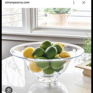 NEW Simon Pearce Crystal Shelburne Bowl-Medium